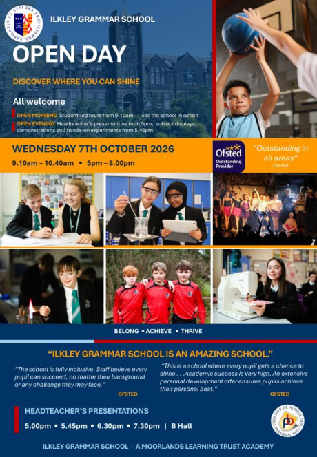Y6 Open Eve 2026