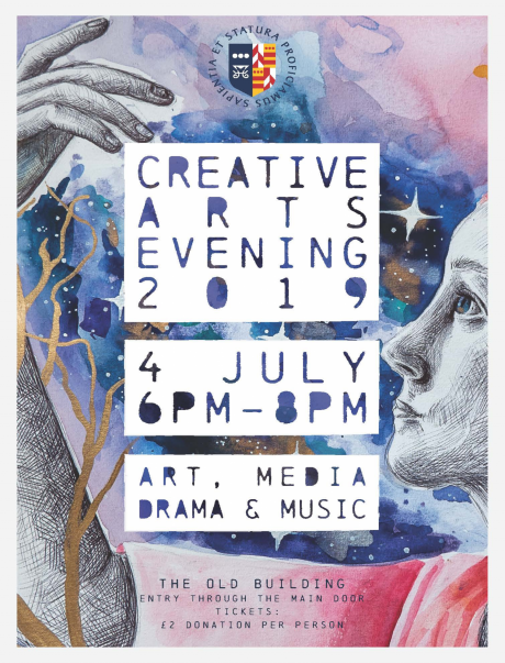 Creative Arts Evening 2019 Poster