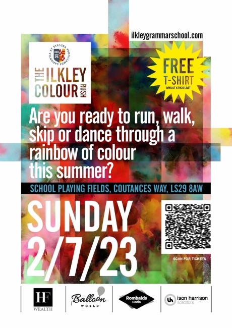 Colour Rush flyer March 2023