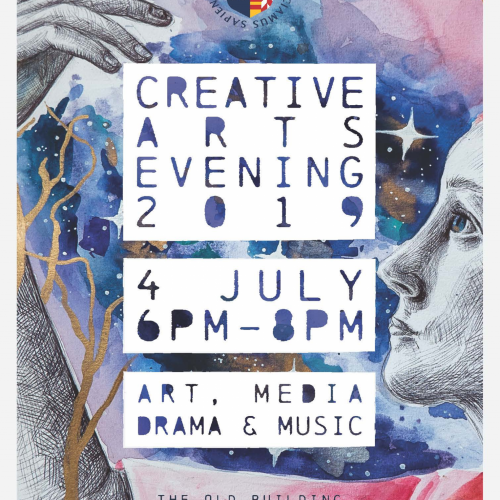 Creative Arts Evening 2019 Poster