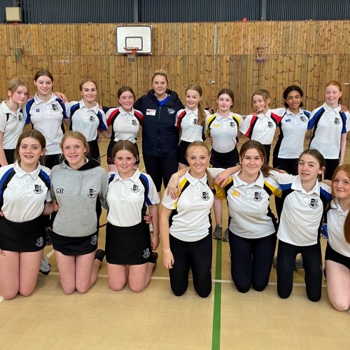 Leeds Rhinos Netball Paige Kindred at IGS (2)