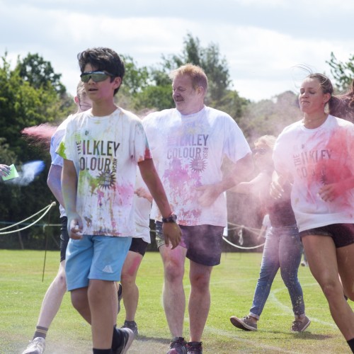 Ilkley Grammar School Colour Run 25 06 2022 (20)