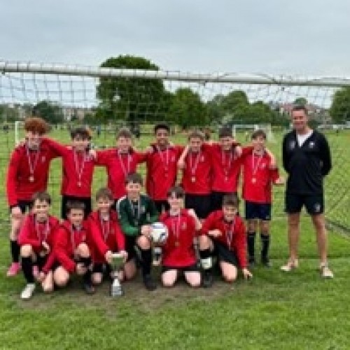 Y7 Boys Leeds Football Winners