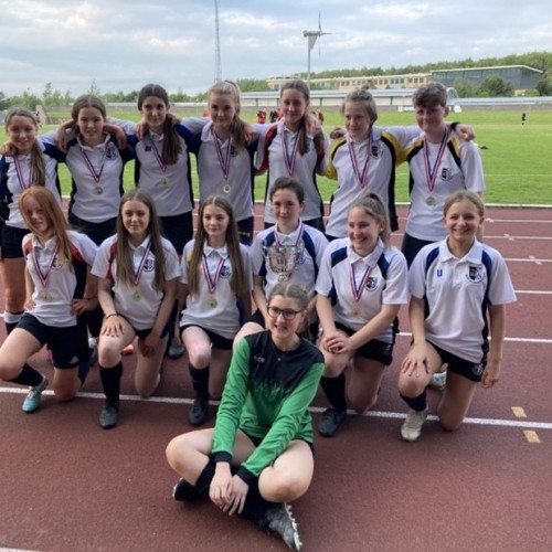 Y9 Girls Leeds Football Winners