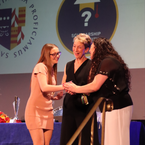 IGS Y13 DK winner of Community Service Award