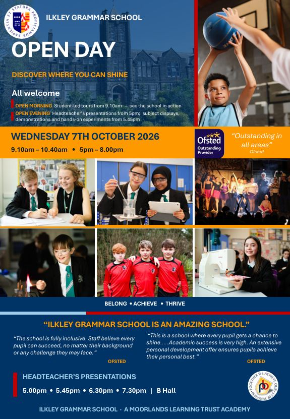 Y6 Open Eve 2026