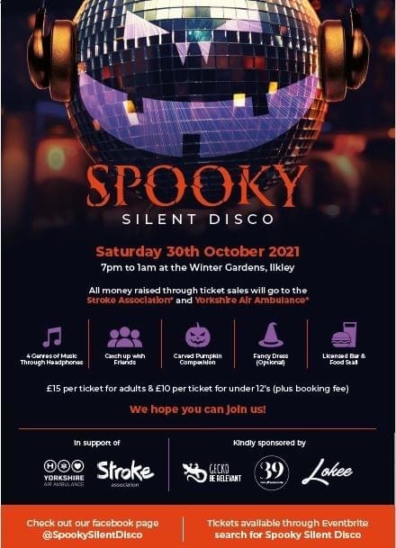 Spooky Silent Disco poster