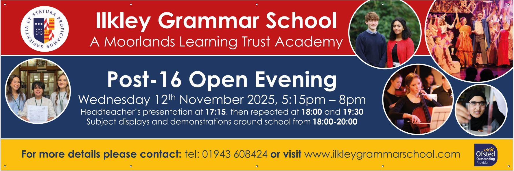 IGS Open Day Banner P16