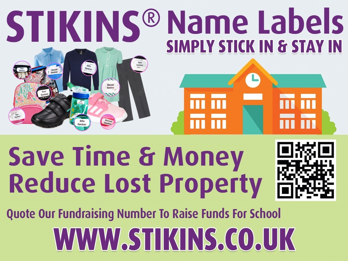 2025 Stikins name labels